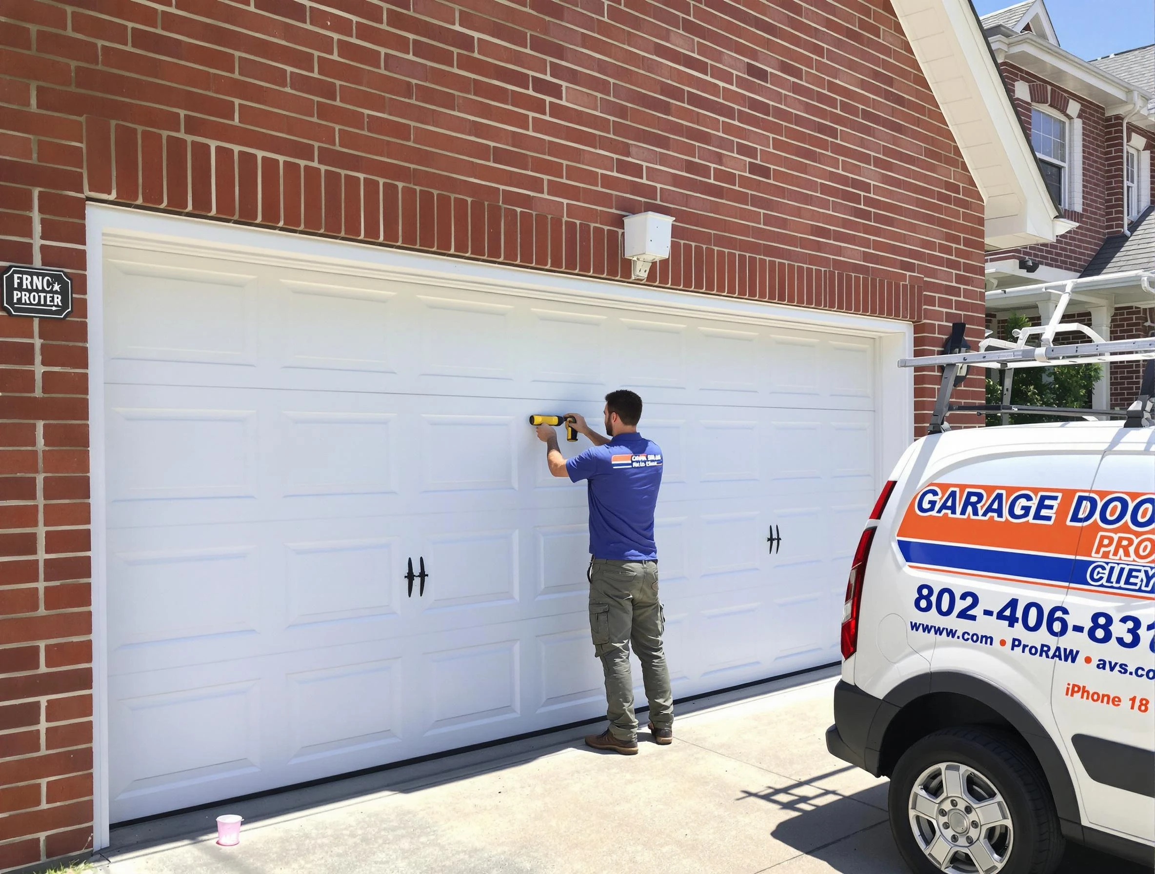 Local garage door repair service by Round Rock Garage Door Repair in Round Rock