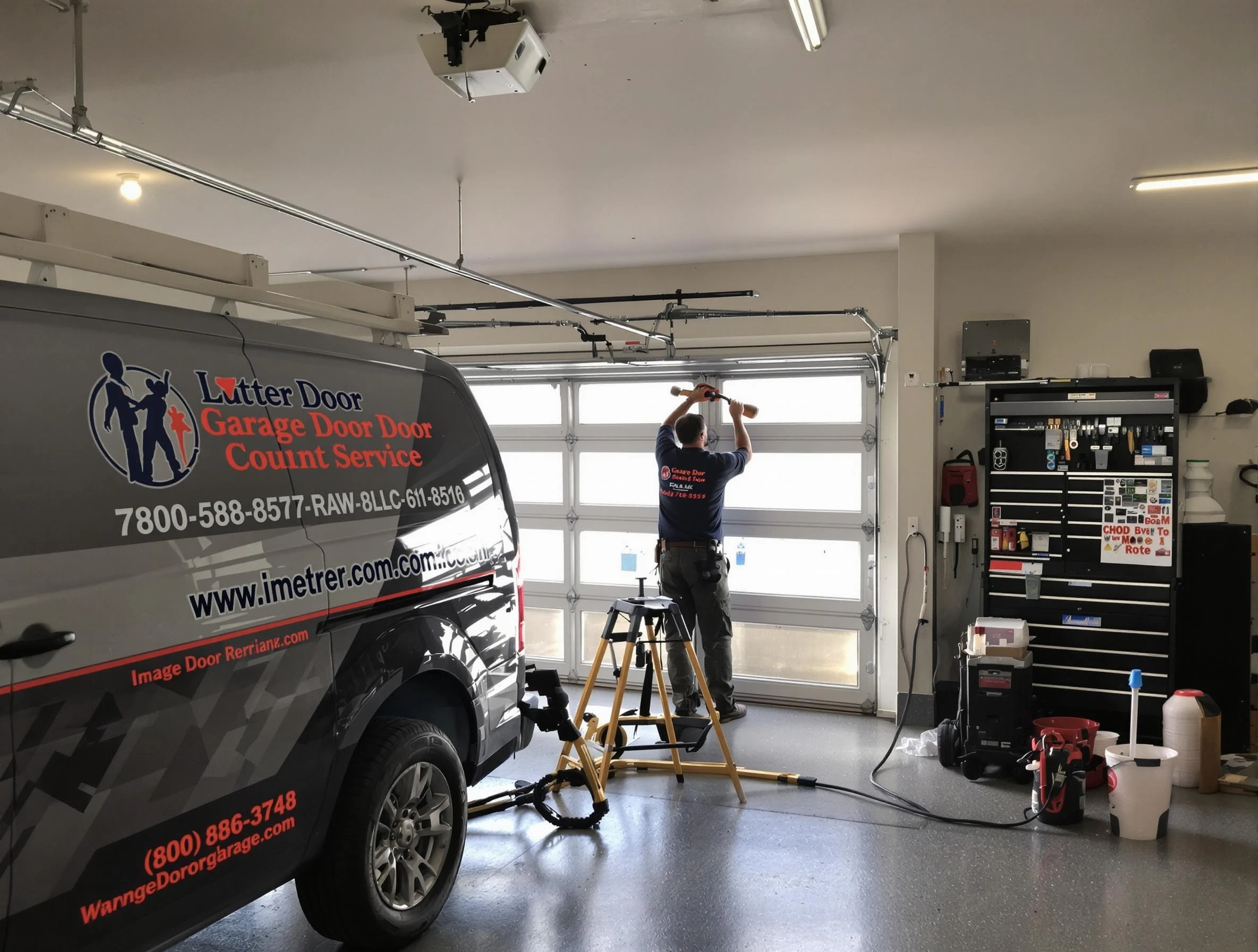 Round Rock Garage Door Repair rapid response team performing same-day repair in Round Rock
